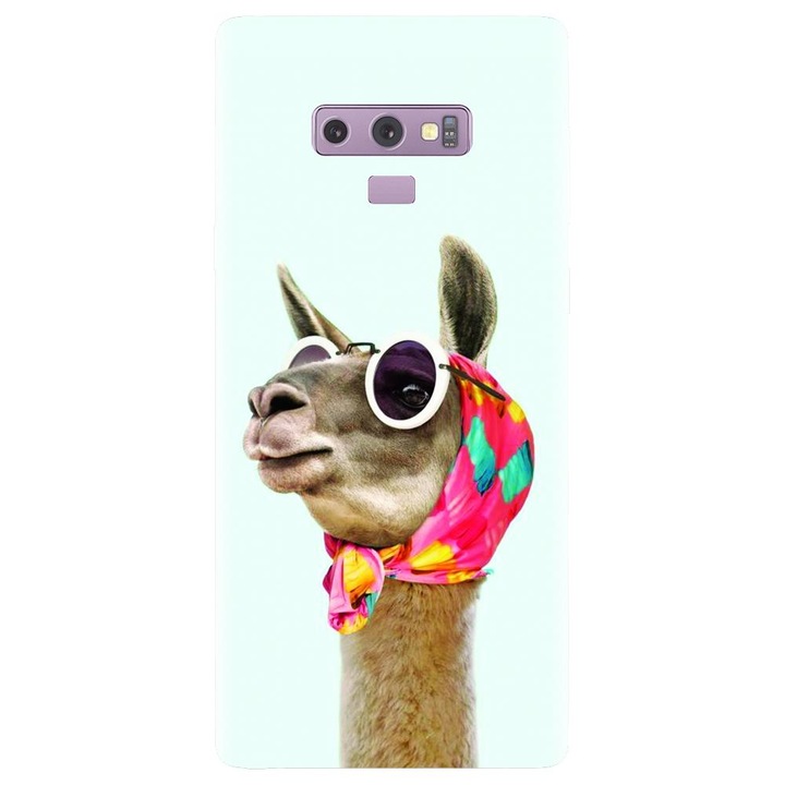 Силиконов капак, съвместим с Samsung Galaxy Note 9 - модел Lama