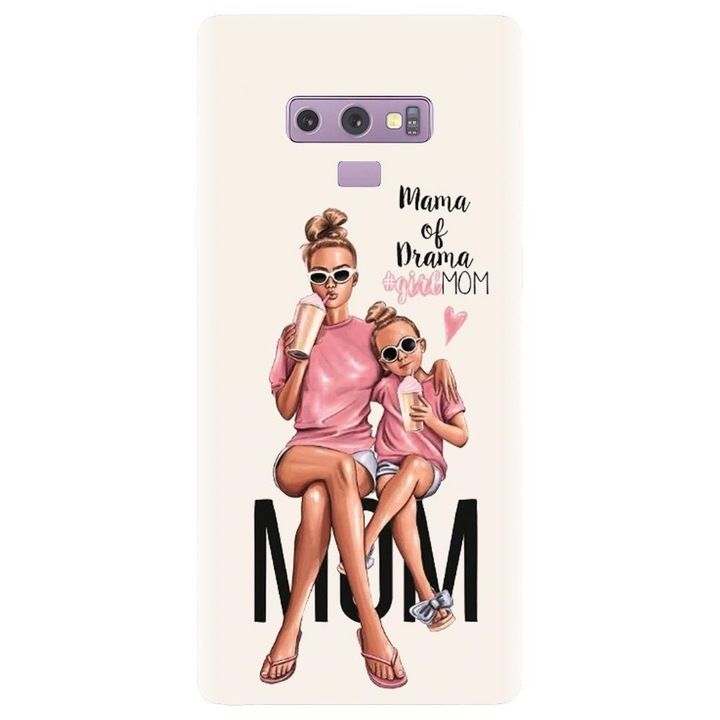 Силиконов калъф, съвместим с Samsung Galaxy Note 9 - модел майка