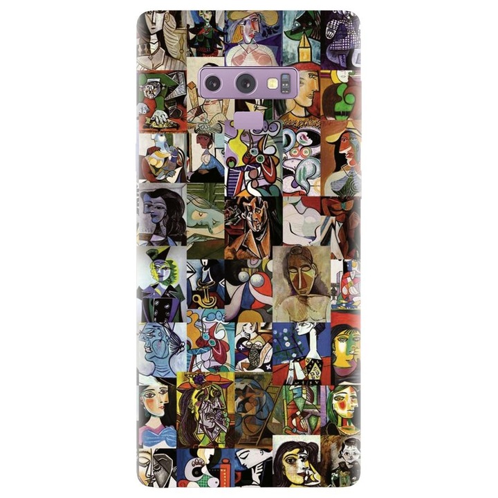 Силиконов калъф, съвместим с Samsung Galaxy Note 9 - модел Picasso
