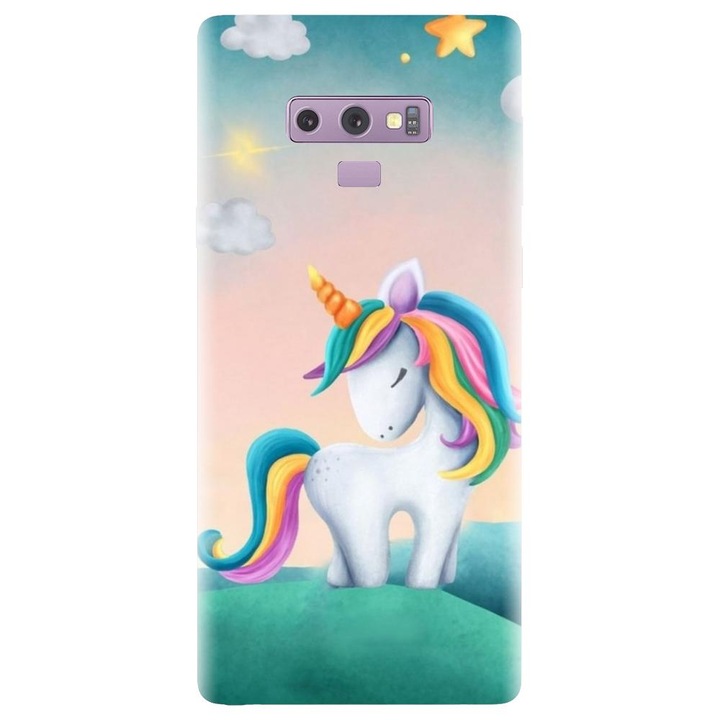 Силиконов калъф, съвместим с Samsung Galaxy Note 9 - модел Pony