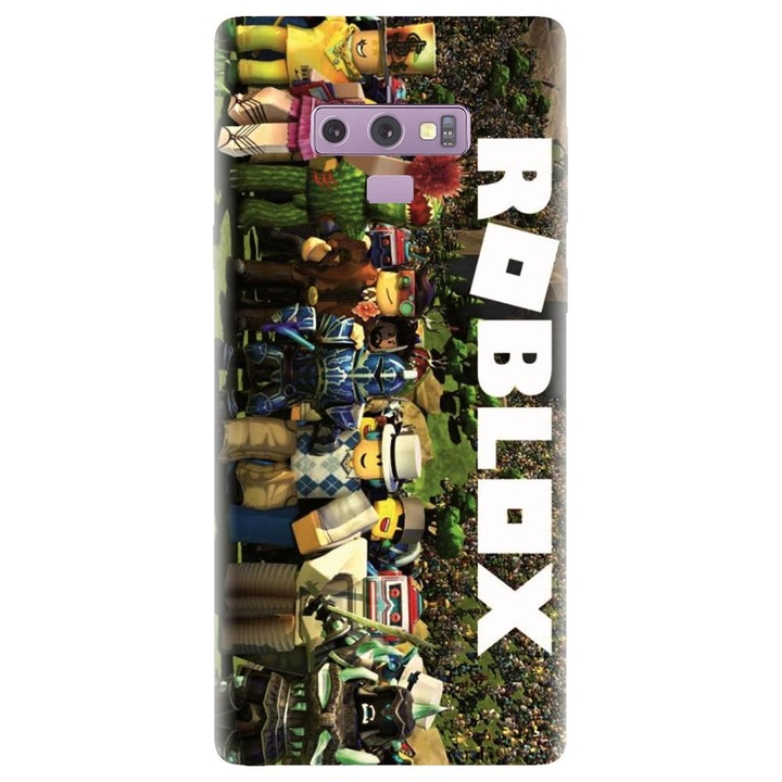 Силиконов калъф, съвместим с Samsung Galaxy Note 9 - модел Roblox