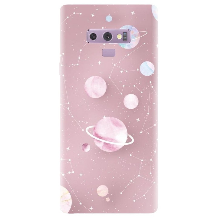 Силиконов калъф, съвместим с Samsung Galaxy Note 9 - модел Zodiac