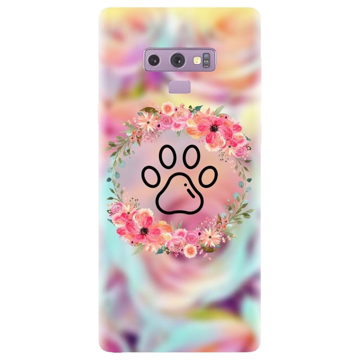 Силиконов капак, съвместим с Samsung Galaxy Note 9 - модел Animal Love