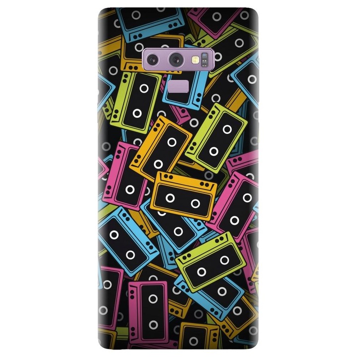 Husa din silicon compatibila cu Samsung Galaxy Note 9 - model Caseta Audio