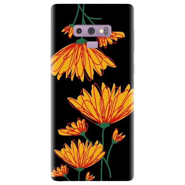 Силиконов калъф, съвместим с Samsung Galaxy Note 9 - модел Flori De Camp