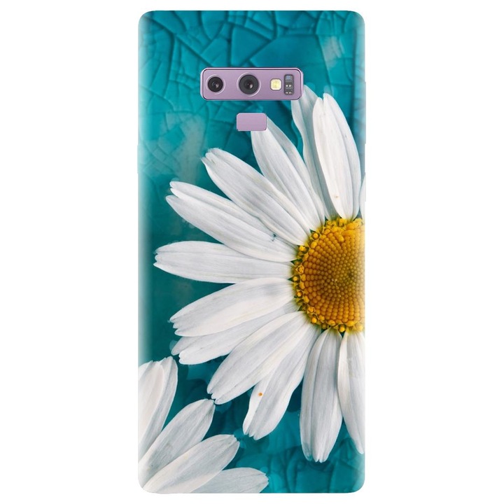 Husa din silicon compatibila cu Samsung Galaxy Note 9 - model Flower Power
