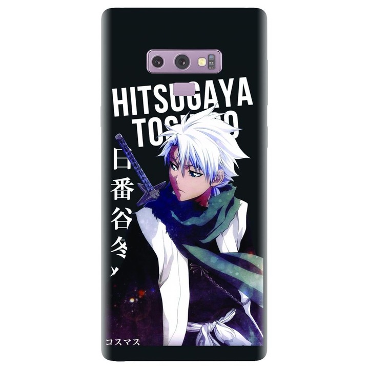 Husa din silicon compatibila cu Samsung Galaxy Note 9 - model Anime Hitsugaya