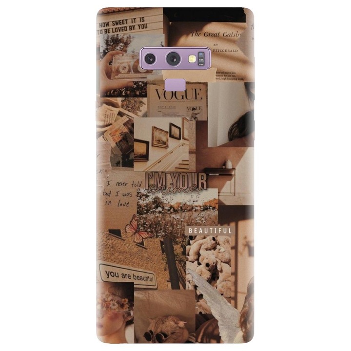 Husa din silicon compatibila cu Samsung Galaxy Note 9 - model Im Your Crime