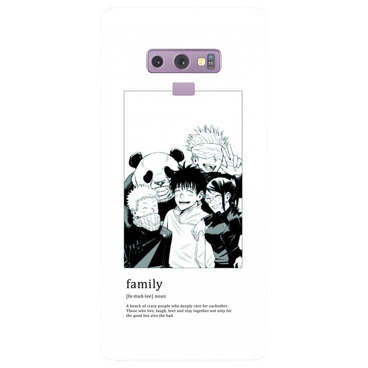 Husa din silicon compatibila cu Samsung Galaxy Note 9 - model Anime Jujutsu Kaisen