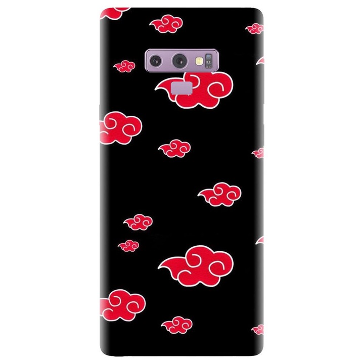 Силиконов калъф, съвместим с Samsung Galaxy Note 9 - модел Naruto Shippuden Rinnegan