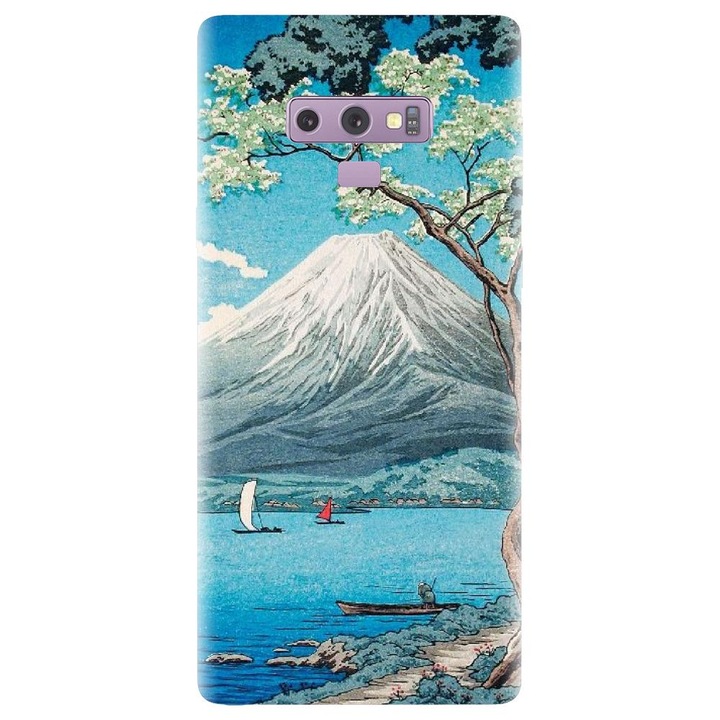 Husa din silicon compatibila cu Samsung Galaxy Note 9 - model Peisaj