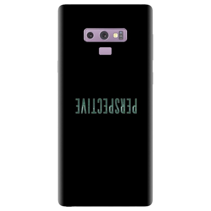 Силиконов калъф, съвместим с Samsung Galaxy Note 9 - модел Perspective Up