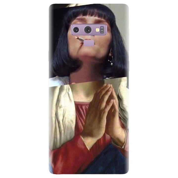 Husa din silicon compatibila cu Samsung Galaxy Note 9 - model Pulp Fiction