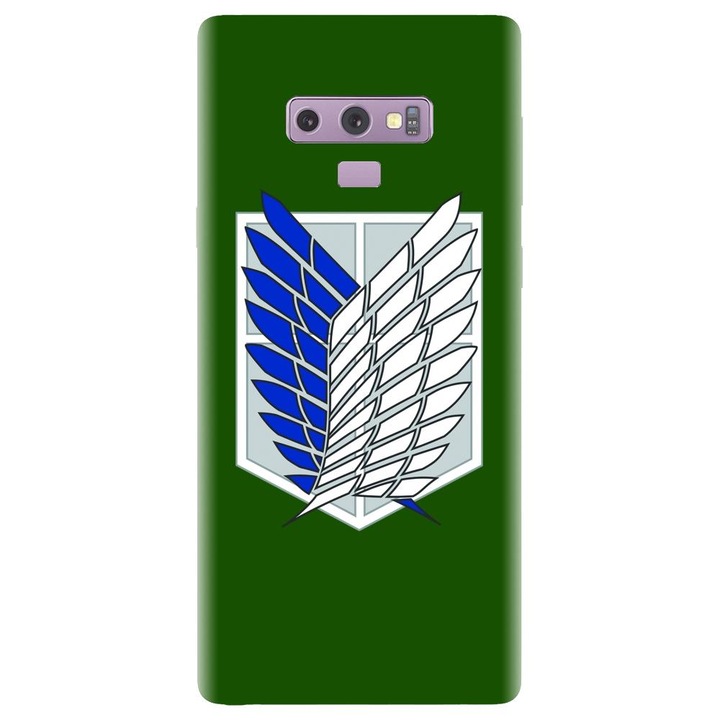 Husa din silicon compatibila cu Samsung Galaxy Note 9 - model Survey Corps