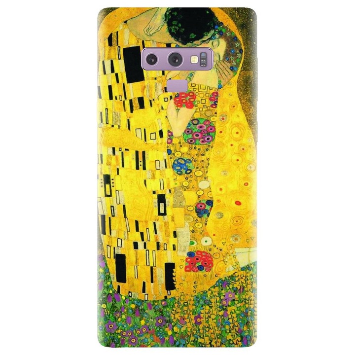Husa din silicon compatibila cu Samsung Galaxy Note 9 - model The Kiss