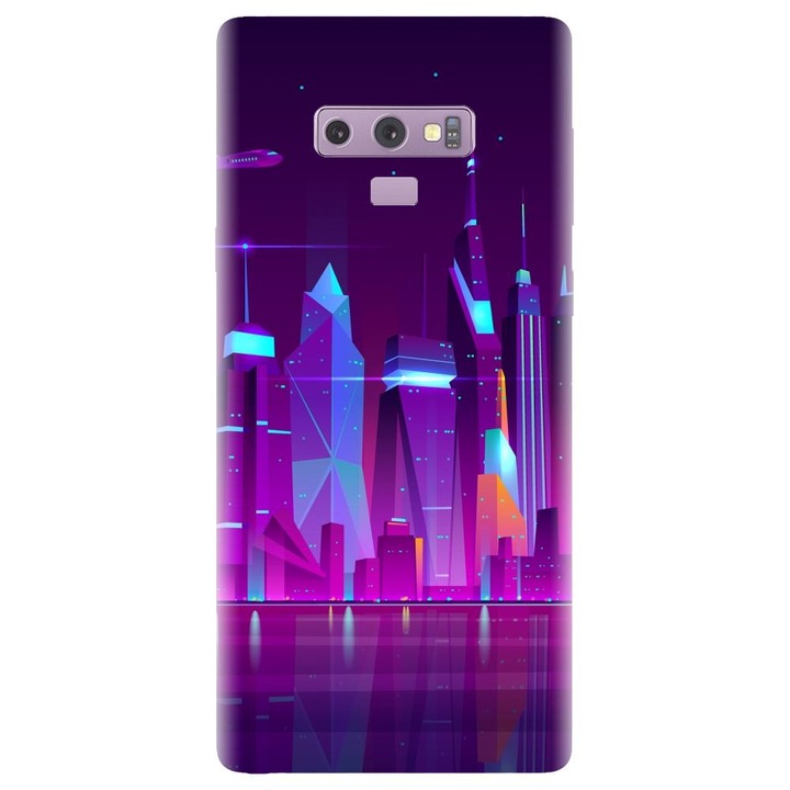 Husa din silicon compatibila cu Samsung Galaxy Note 9 - model Town