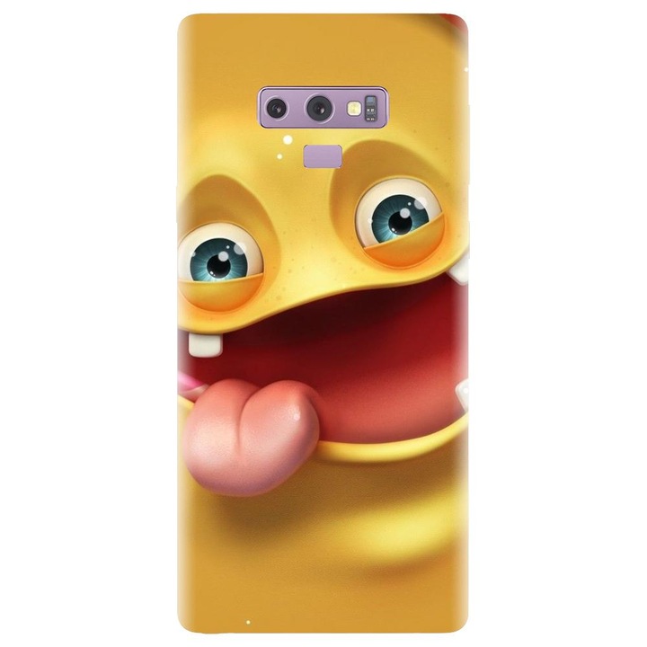 Husa din silicon compatibila cu Samsung Galaxy Note 9 - model Cute Monster