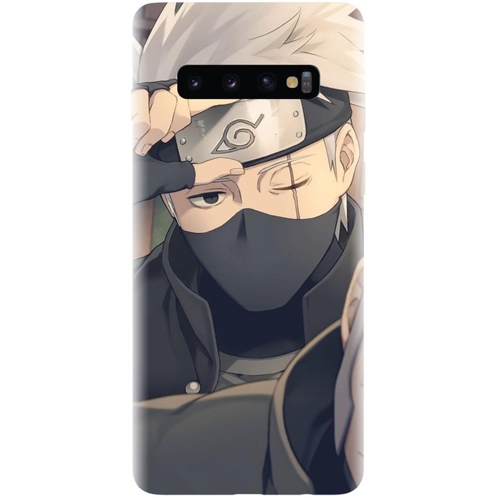 Samsung Galaxy S10 Plus - Hajnal Kakashi Anime modellel kompatibilis szilikon borítás