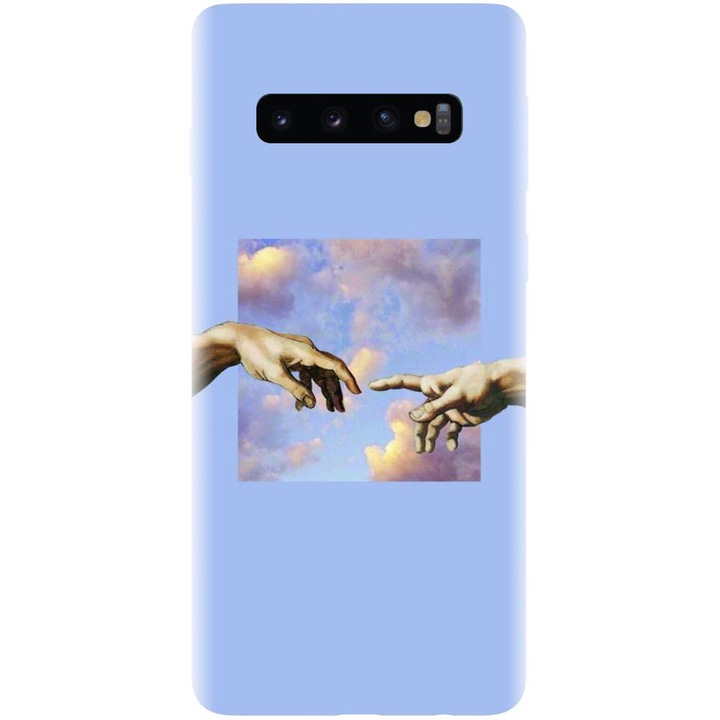 A Samsung Galaxy S10 Plus - The Touch Of God modellel kompatibilis szilikon borítás