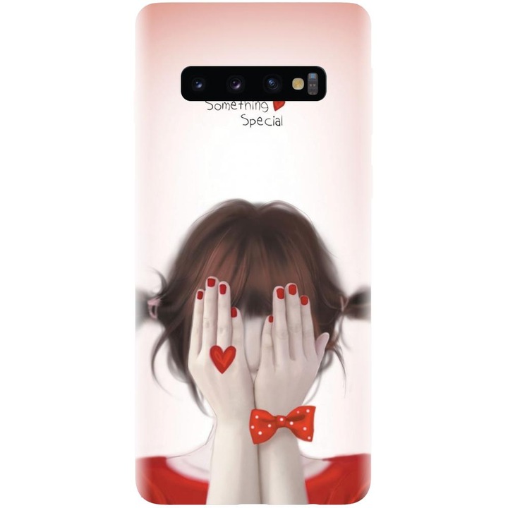 Szilikon tok kompatibilis a Samsung Galaxy S10 Plus - Something Special modellel