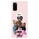 Husa din silicon compatibila cu Samsung Galaxy S20 - model Mama de fete