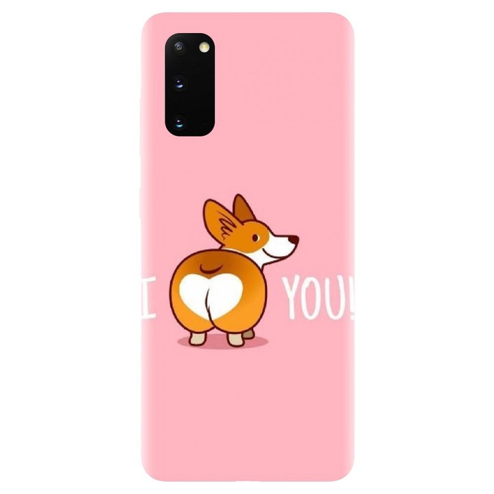 Szilikon borítás kompatibilis a Samsung Galaxy S20 FE / S20 FE 5G - modell I Corgi U