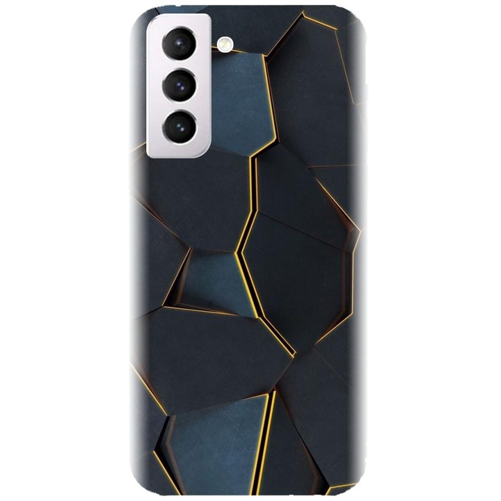 Szilikon tok kompatibilis a Samsung Galaxy S21 FE - Abstract Draw modellel