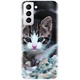 Husa din silicon compatibila cu Samsung Galaxy S22 PLUS - model Animal Cat