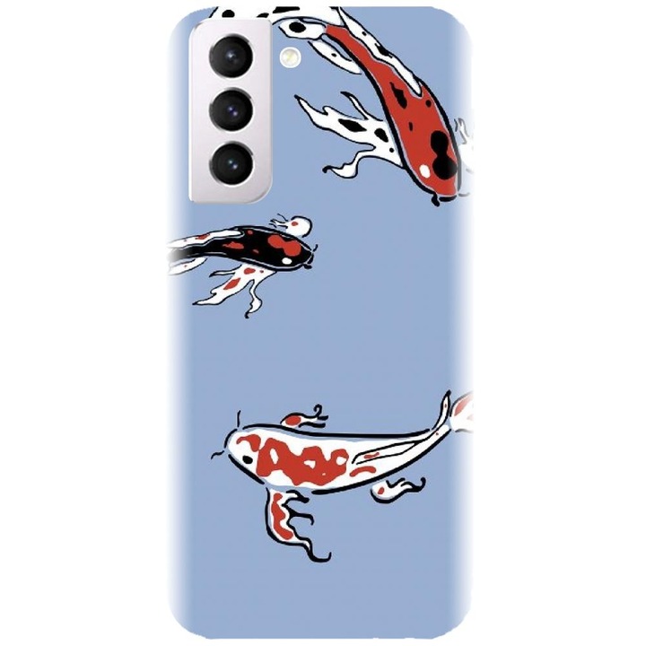 Szilikon tok kompatibilis a Samsung Galaxy S21 FE - Fish modellel
