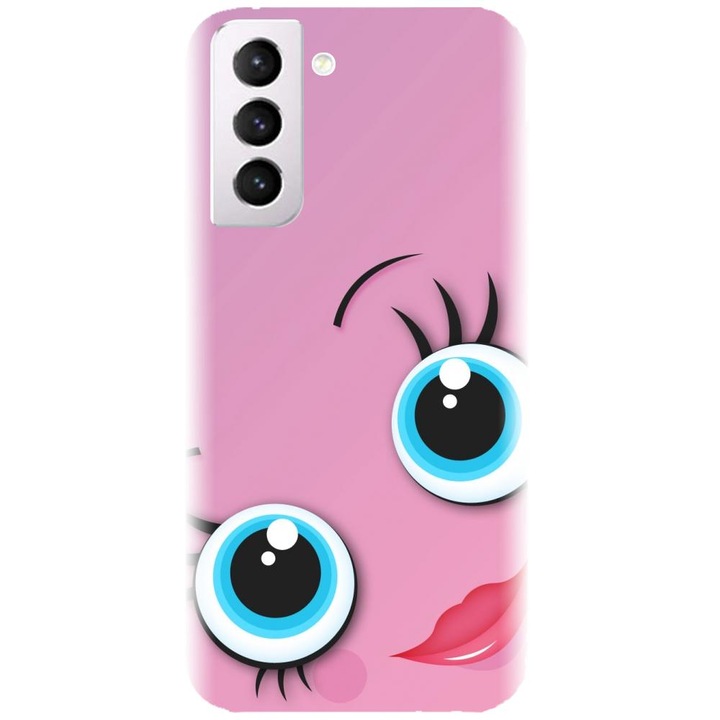 Силиконов калъф, съвместим с Samsung Galaxy S22 PLUS - модел Girly Pink