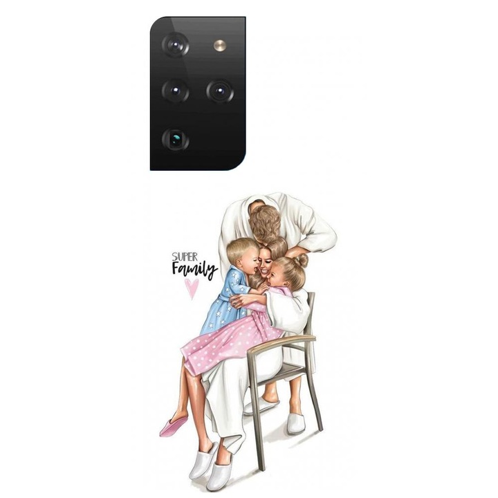 Samsung Galaxy S21 Ultra - Super családi modellel kompatibilis szilikon tok