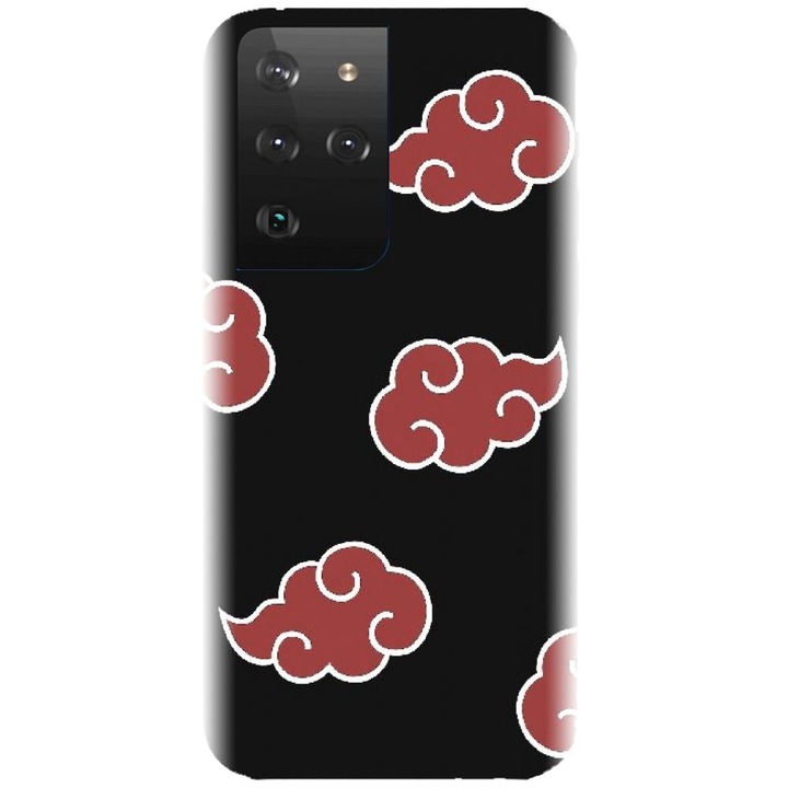 Szilikon tok kompatibilis a Samsung Galaxy S21 Ultra - Anime Akastuki modellel