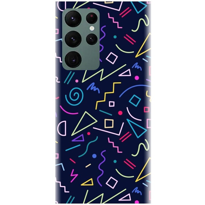 Силиконов калъф, съвместим с Samsung Galaxy S22 Ultra - модел Semne