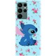 Husa din silicon compatibila cu Samsung Galaxy S22 Ultra - model Stitch Cellphone