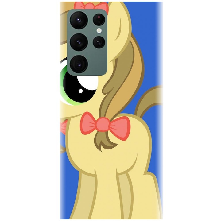 Силиконов калъф, съвместим с Samsung Galaxy S22 Ultra - модел Ponny