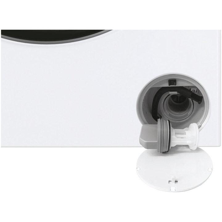 Masina de spalat rufe Haier HW90-B14959EU1-S, 9 kg, 1400 rpm, Clasa A, Motor Direct Motion, Wi-Fi, Refresh, ABT, Steam, iTime, Pillow Drum, Dual Spray, Alb