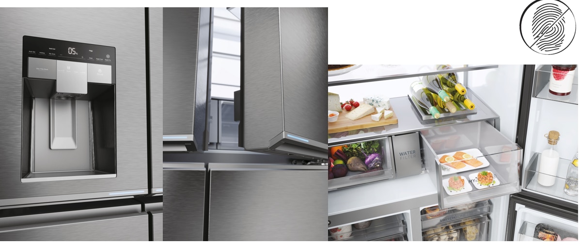 Side by Side Cube Haier, 601L, Clasa E, Total No Frost, Absolute Ice, ABT Pro, Air Surround, Switch Zone, My Zone, Daylight, Dispenser apa si gheata, HCR7918EIMB 18 res 2f756692c1fb8cb568bdb738227247a0