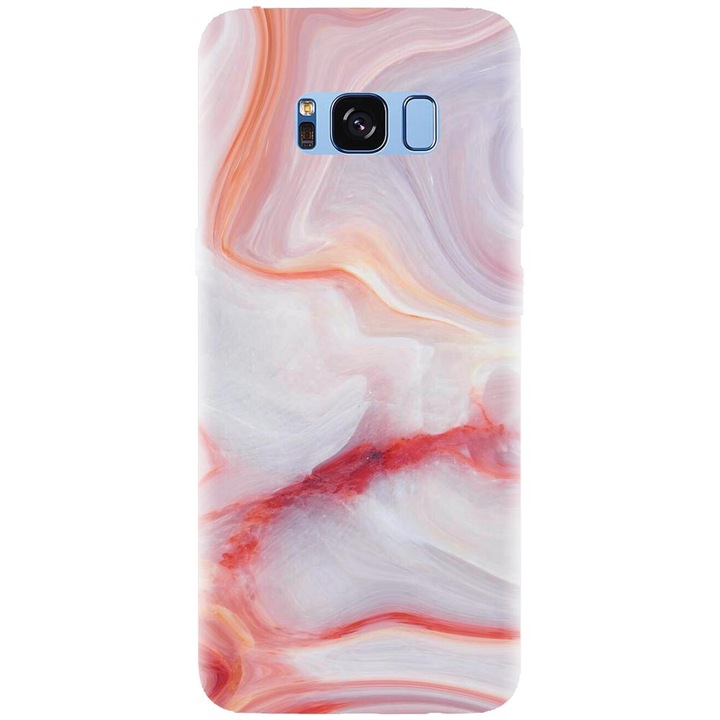 Husa din silicon compatibila cu Samsung Galaxy S8 - model Abstract 102