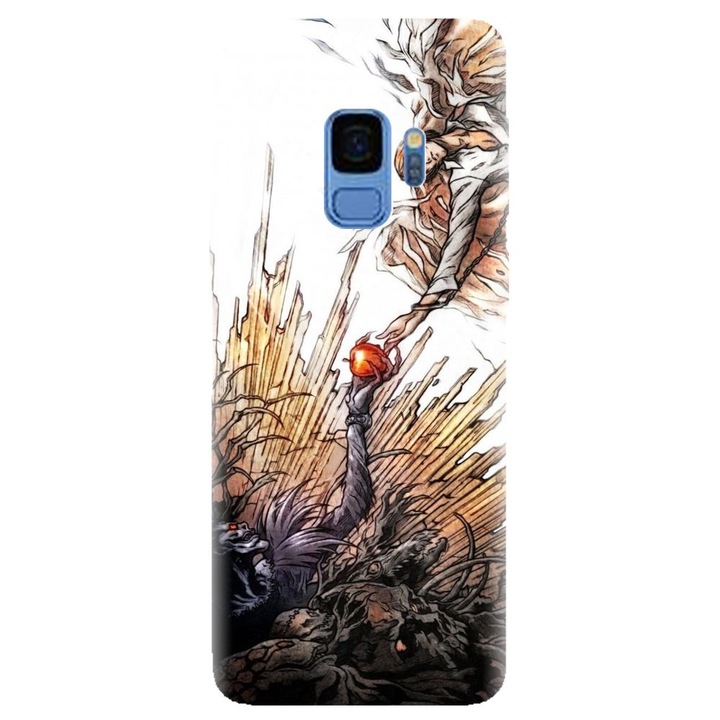 Husa din silicon compatibila cu Samsung Galaxy S9 - model Death Note