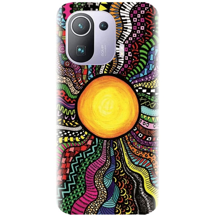 Силиконов капак, съвместим с Xiaomi Mi 11 Pro - модел Sun