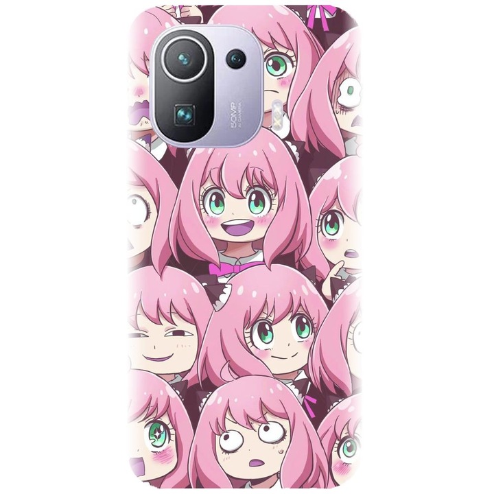 Силиконов калъф, съвместим с Xiaomi Mi 11 Pro - модел Anime Anya