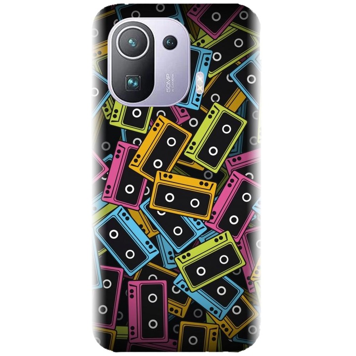 Силиконов калъф, съвместим с модел Xiaomi Mi 11 Pro - Audio Cassette