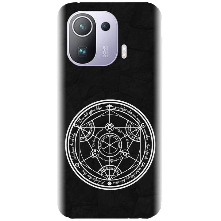 Силиконов калъф, съвместим с Xiaomi Mi 11 Pro - модел Anime Transmutation Circle
