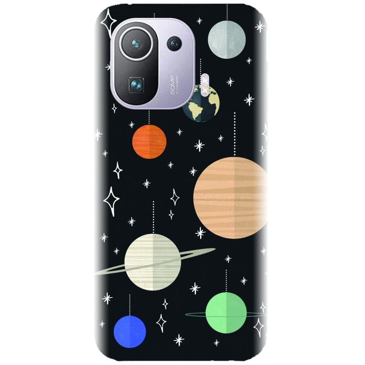 Силиконов калъф, съвместим с Xiaomi Mi 11 Pro - модел Planete