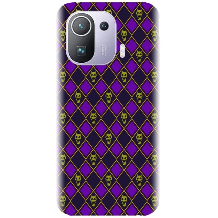 Силиконов калъф, съвместим с модел Xiaomi Mi 11 Pro - Yoshikage Pattern