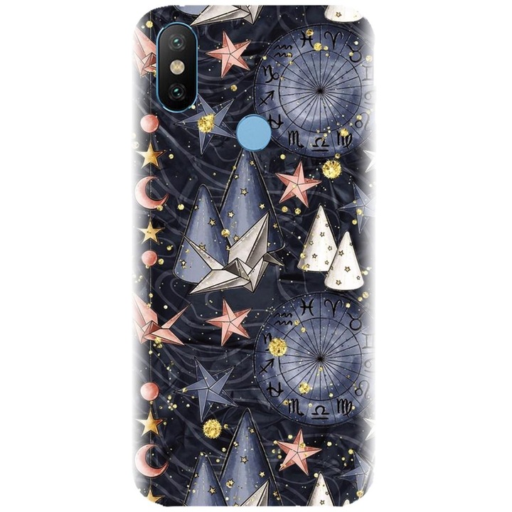 Силиконов кейс, съвместим с Xiaomi Mi A2 - модел Хороскоп