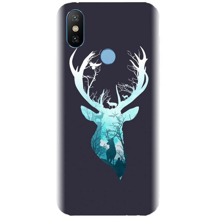 Силиконов калъф, съвместим с Xiaomi Mi A2 - модел Елен