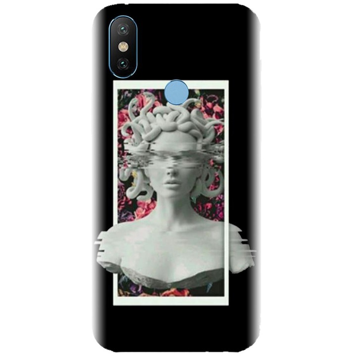 Силиконов калъф, съвместим с Xiaomi Mi A2 - модел Contemporary Art 2