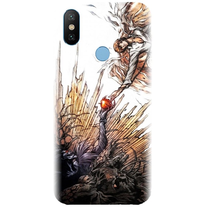 Силиконов калъф, съвместим с модел Xiaomi Mi A2 - Death Note