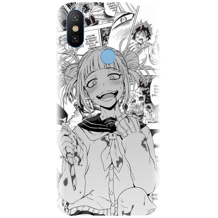 Силиконов калъф, съвместим с Xiaomi Mi A2 - модел Himiko Toga Anime